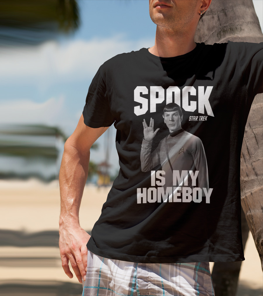 Spock Star Trek Is My Homeboy T-Shirt