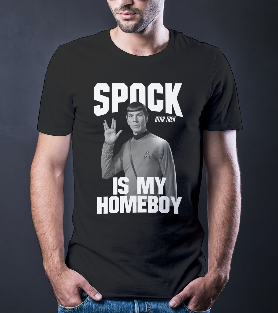 Spock Star Trek Is My Homeboy T-Shirt