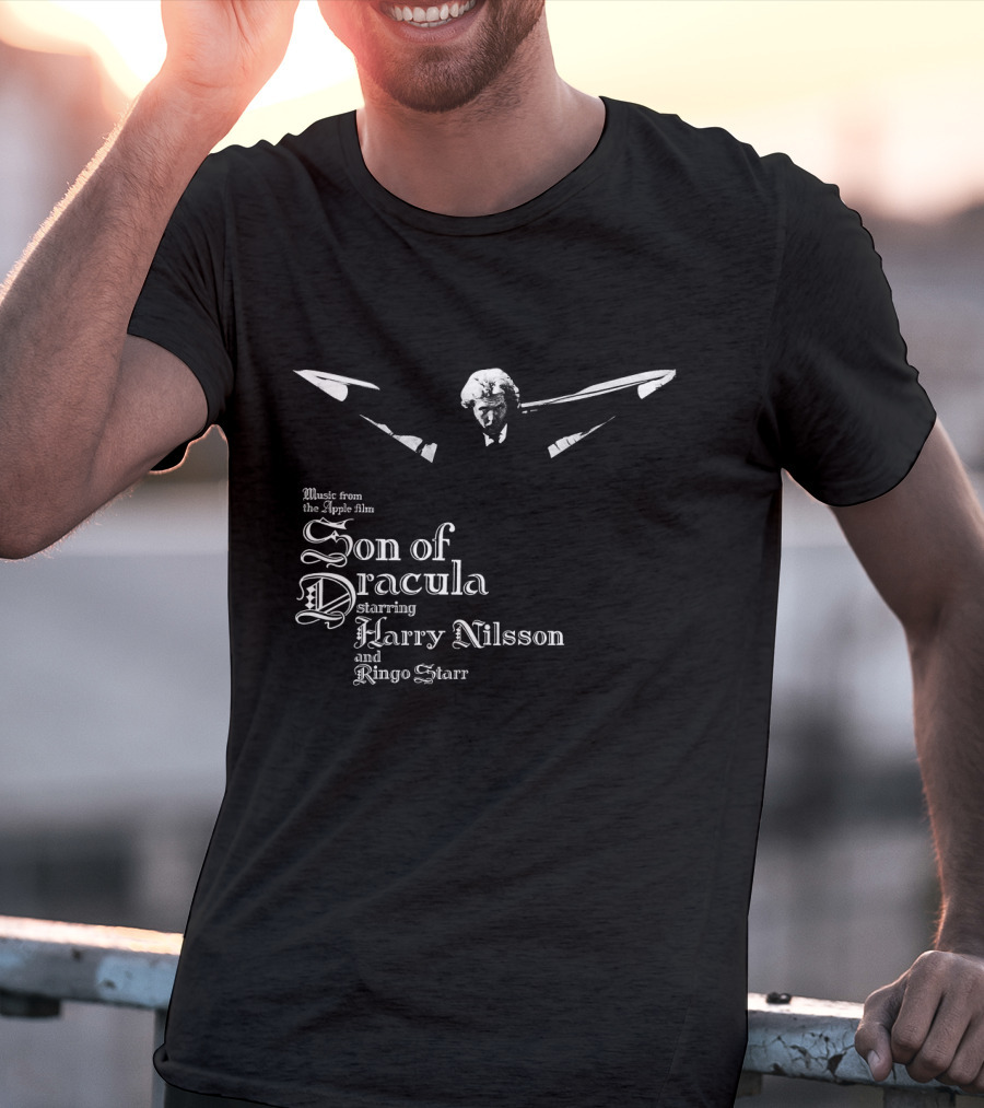 Music From Apple Film Son Of Dracula Starring Harry Nilsson Ringo Starr T-Shirt