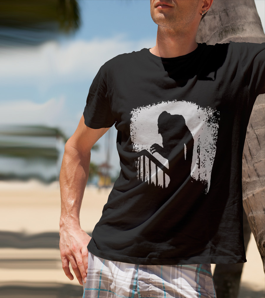 Nosferatu Vintage Horror Silhouette Icon Classic T-Shirt