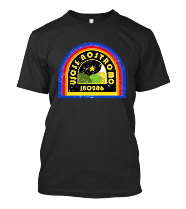 USCSS Nostromo 180286 Retro Space Emblem T-Shirt