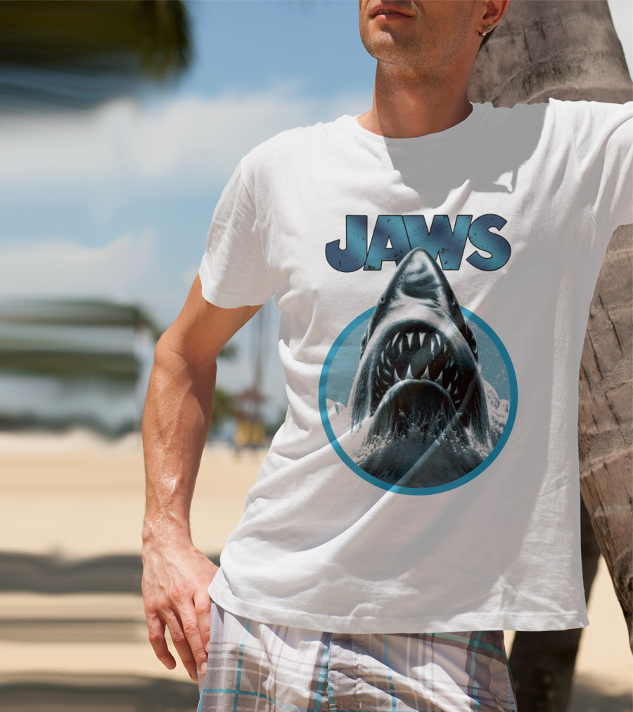 JAWS Shark Iconic Movie T-Shirt