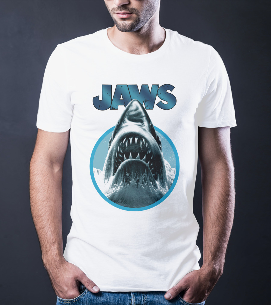 JAWS Shark Iconic Movie T-Shirt