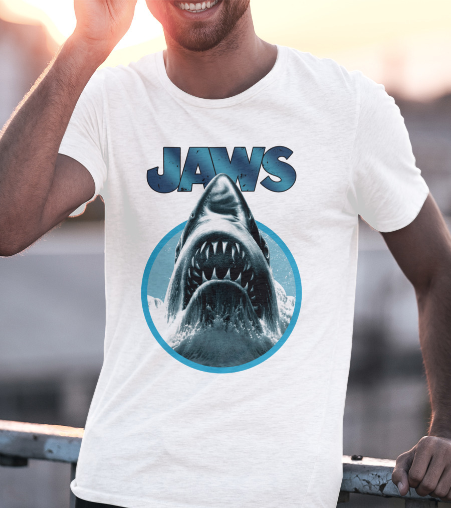 JAWS Shark Iconic Movie T-Shirt