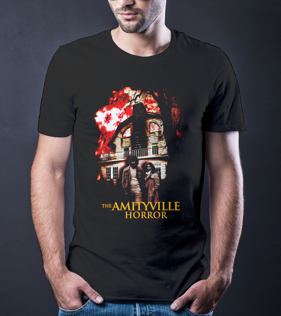 The Amityville Horror 1979 Haunted House Iconic Scene T-Shirt