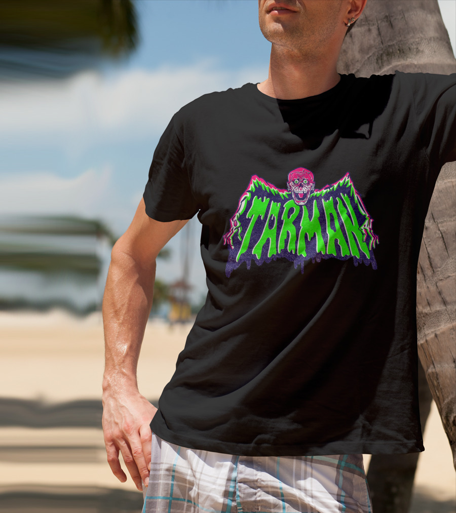 Tarman The Return Of The Living Dead Dripping Neon Horror T-Shirt