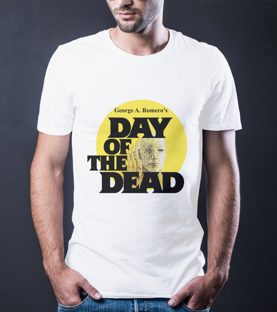 George A. Romero's Day Of The Dead Zombie Horror Movie T-Shirt