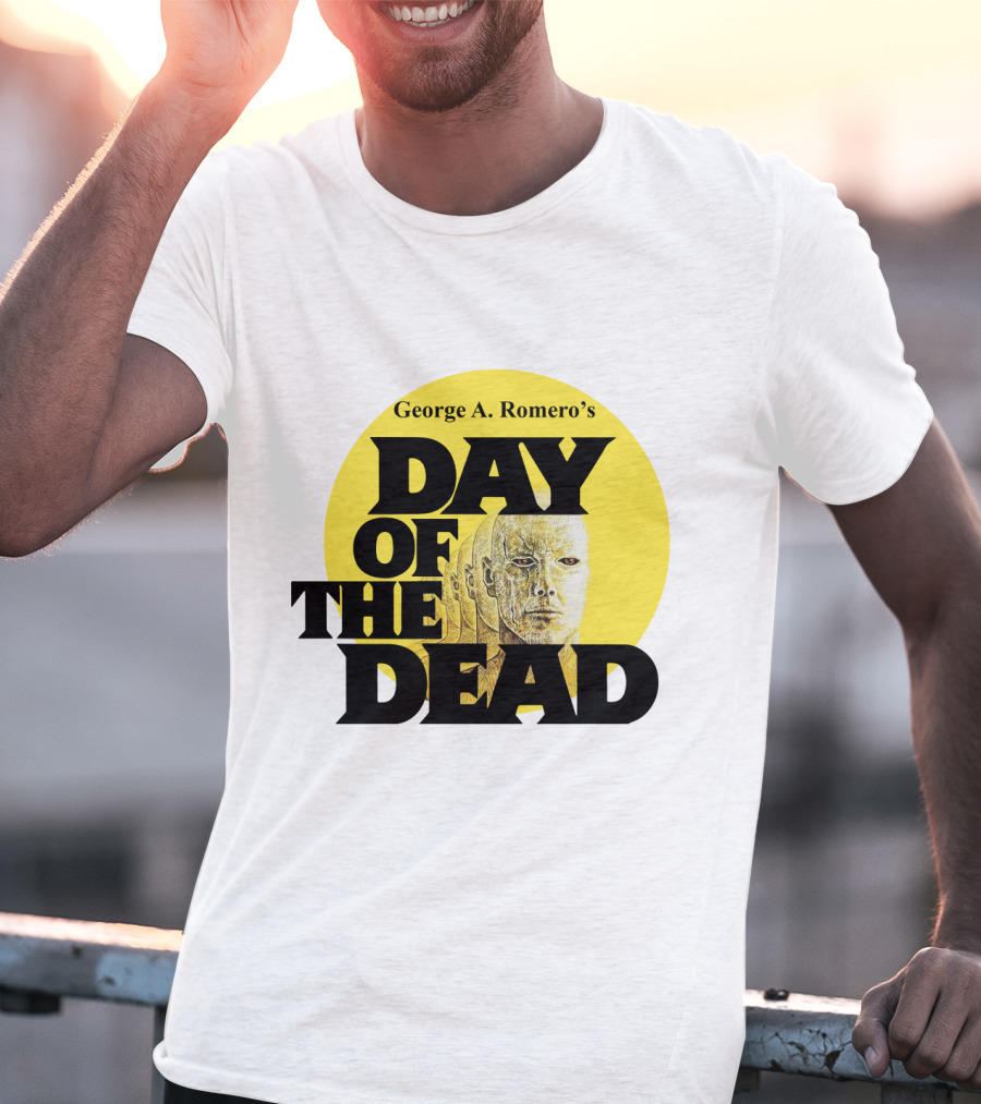 George A. Romero's Day Of The Dead Zombie Horror Movie T-Shirt