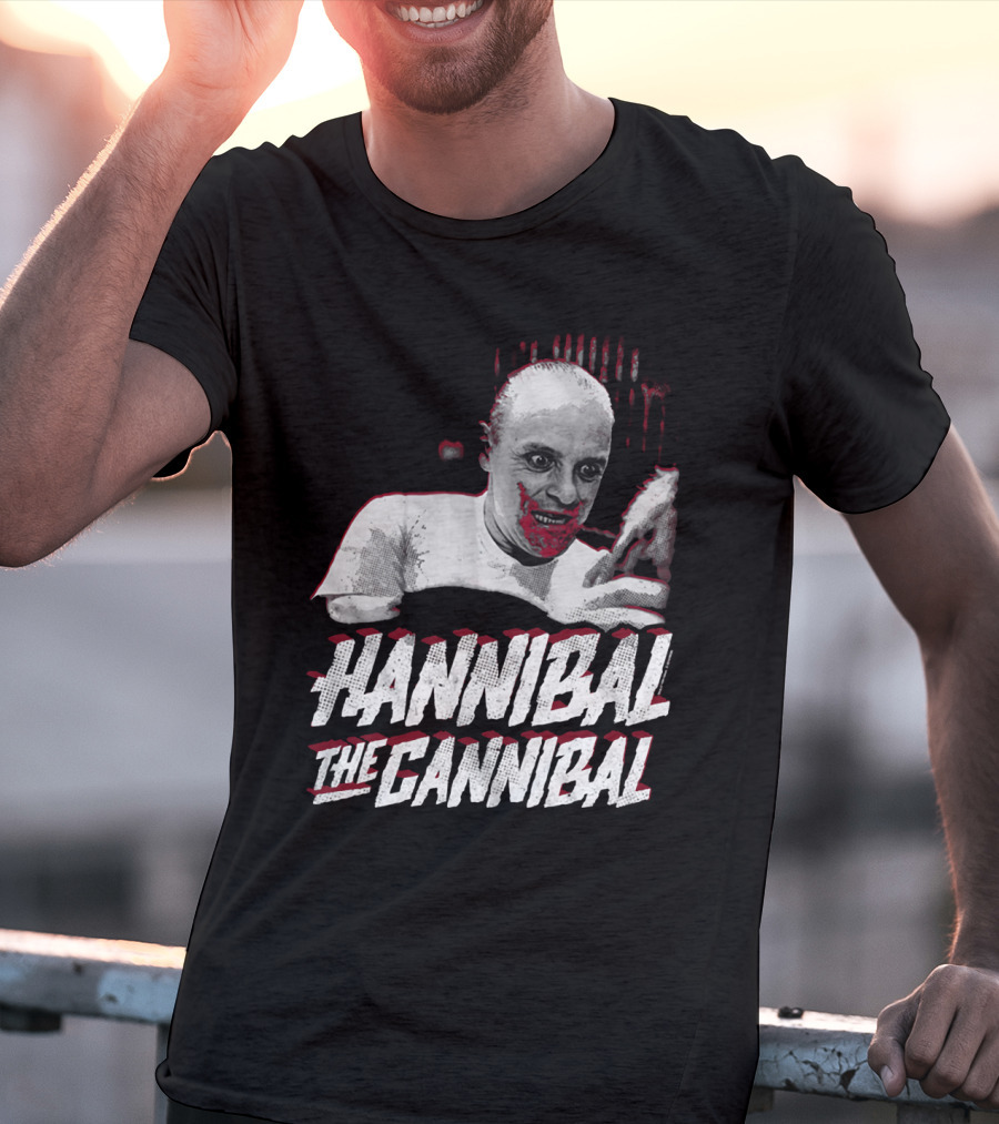 Hannibal The Cannibal Silence Of The Lambs Horror T-Shirt