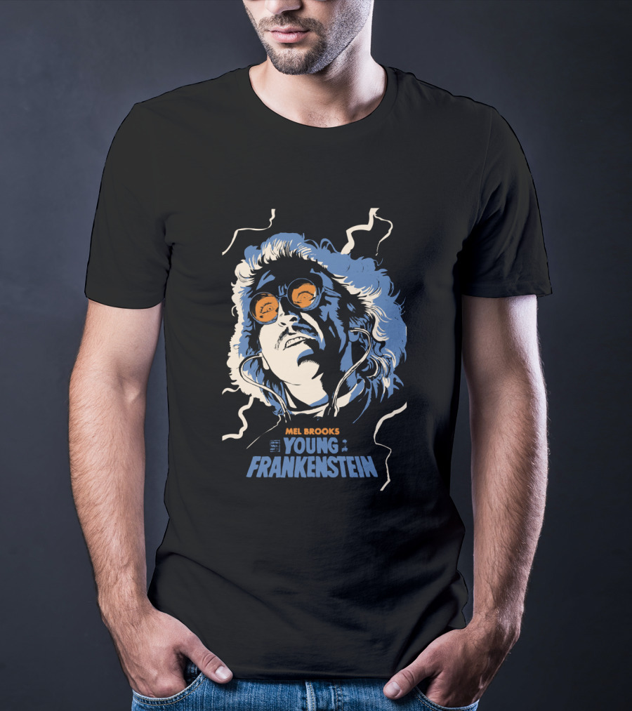 Mel Brooks Young Frankenstein Electric Shock T-Shirt