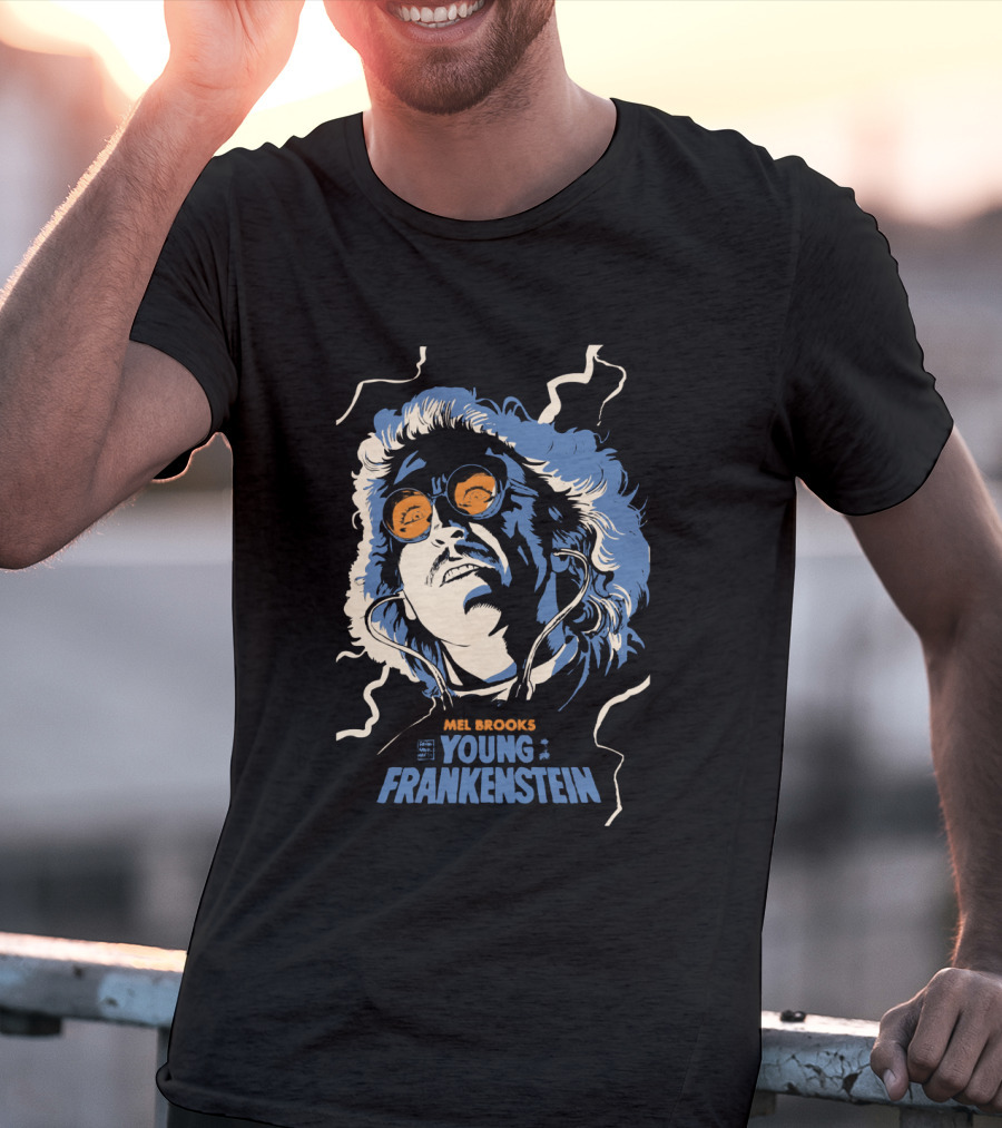 Mel Brooks Young Frankenstein Electric Shock T-Shirt
