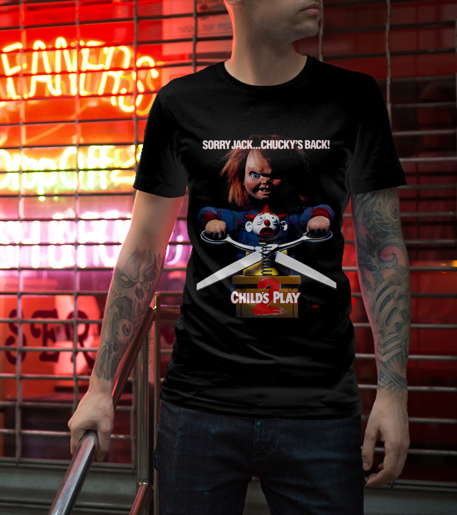 Sorry Jack Chucky's Back Child's Play 2 T-Shirt