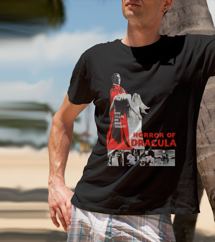 Horror Of Dracula Who Will Be His Bride Tonight T-Shirt