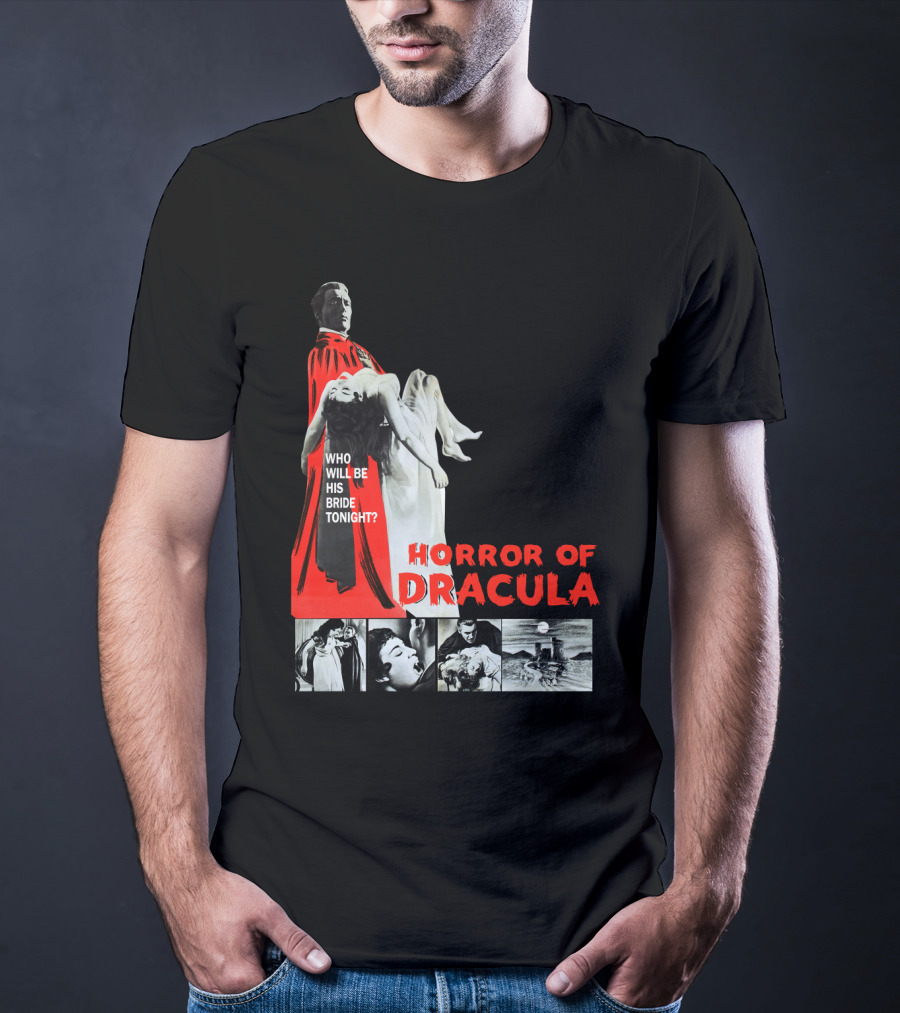 Horror Of Dracula Who Will Be His Bride Tonight T-Shirt