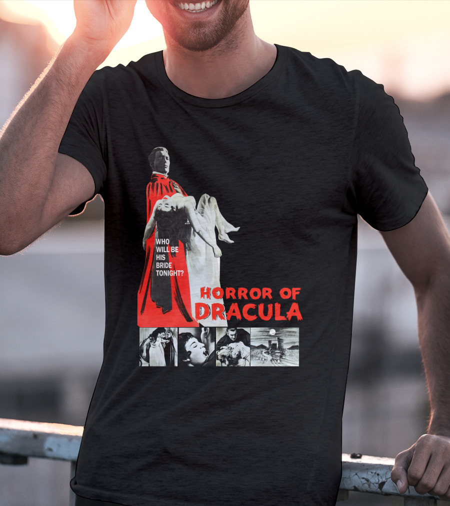 Horror Of Dracula Who Will Be His Bride Tonight T-Shirt