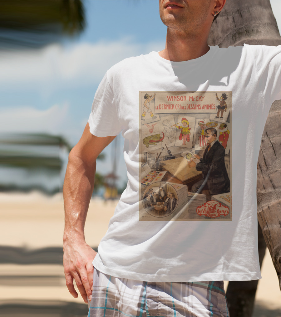 Winsor McCay Le Dernier Cri Des Dessins Animés The Vitagraph Company T-Shirt