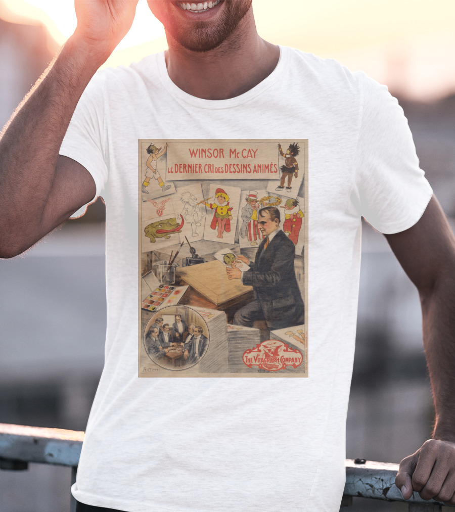 Winsor McCay Le Dernier Cri Des Dessins Animés The Vitagraph Company T-Shirt