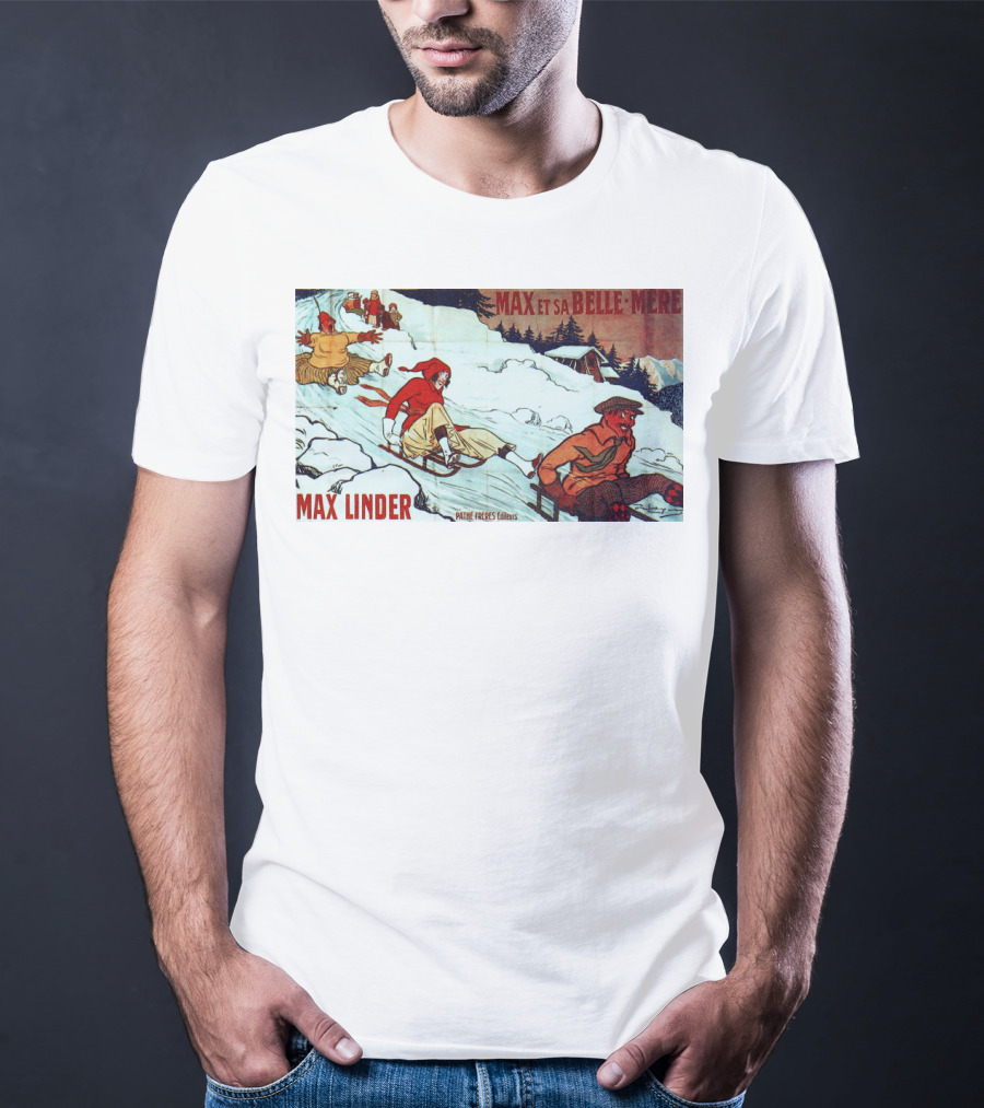 Max Et Sa Belle-Mère Max Linder Pathé Frères 1911 T-Shirt