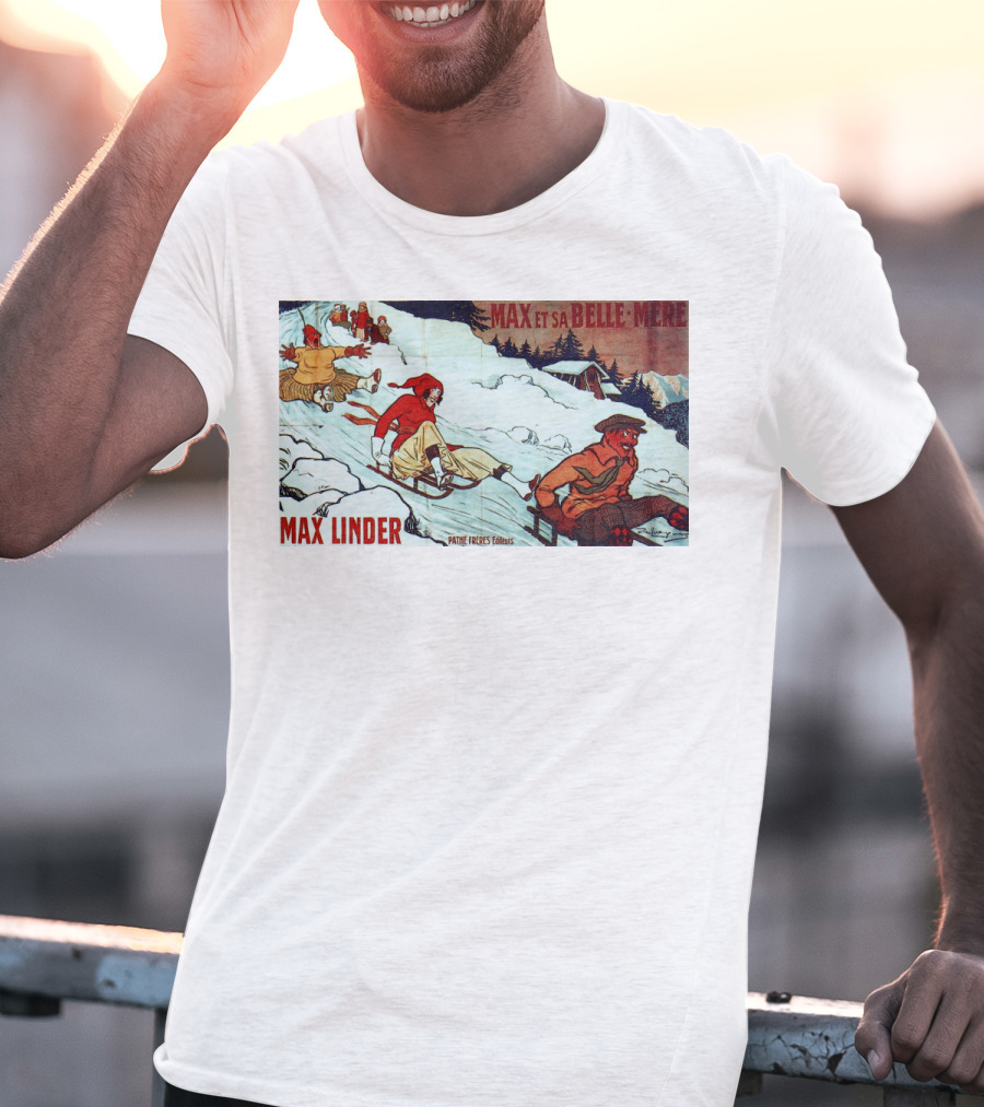 Max Et Sa Belle-Mère Max Linder Pathé Frères 1911 T-Shirt