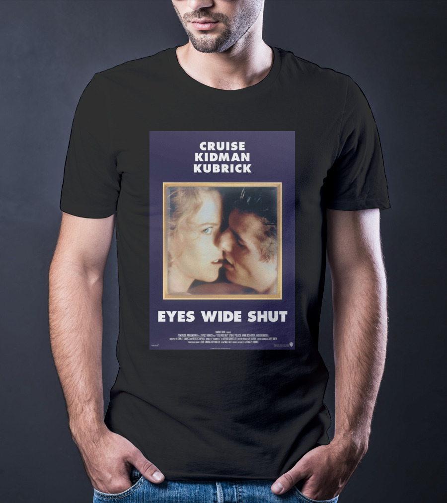 Cruise Kidman Kubrick Eyes Wide Shut 1999 Film T-Shirt