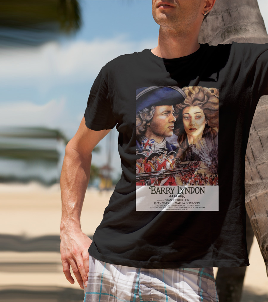 Barry Lyndon Stanley Kubrick 4 Oscars Ryan O'Neal Marisa Berenson T-Shirt