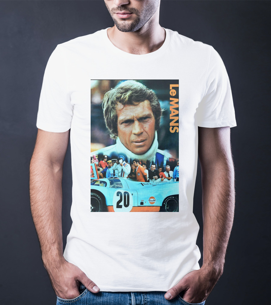 Le Mans 1971 Steve McQueen Gulf Racing 20 T-Shirt