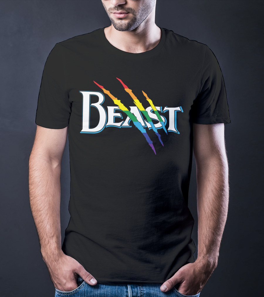 Beast Rainbow Claw Marks T-Shirt