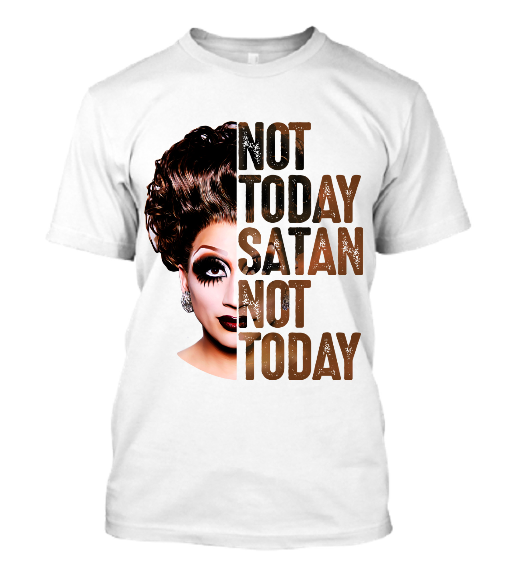 Not Today Satan Not Today T-Shirt