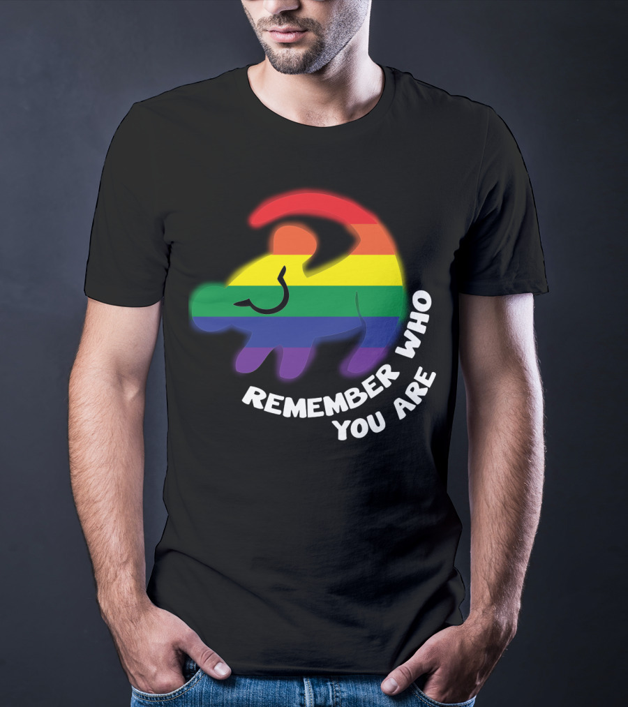 Remember Who You Are Pride Lion T-Shirt
