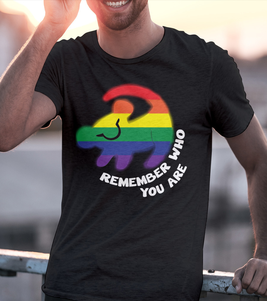 Remember Who You Are Pride Lion T-Shirt