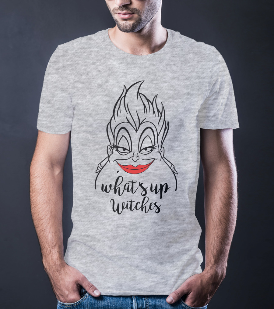 What's Up Witches Ursula Disney Villain T-Shirt