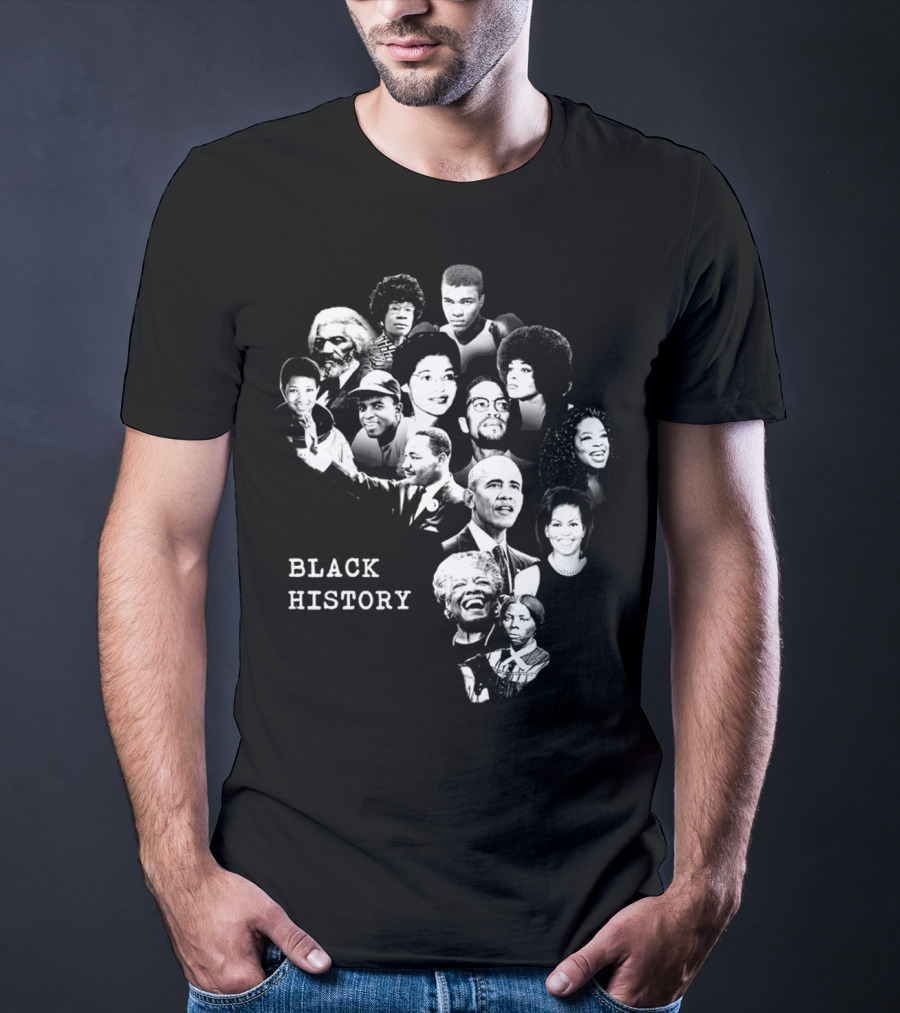 Black History Icons And Influential Figures T-Shirt