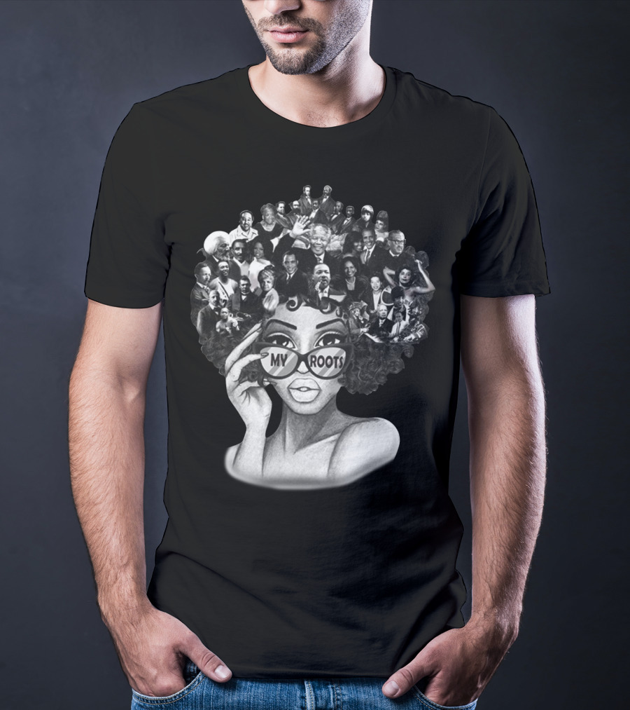 My Roots Influential Icons Collage T-Shirt