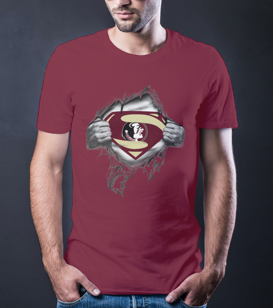 Seminoles Superman Logo Mashup T-Shirt