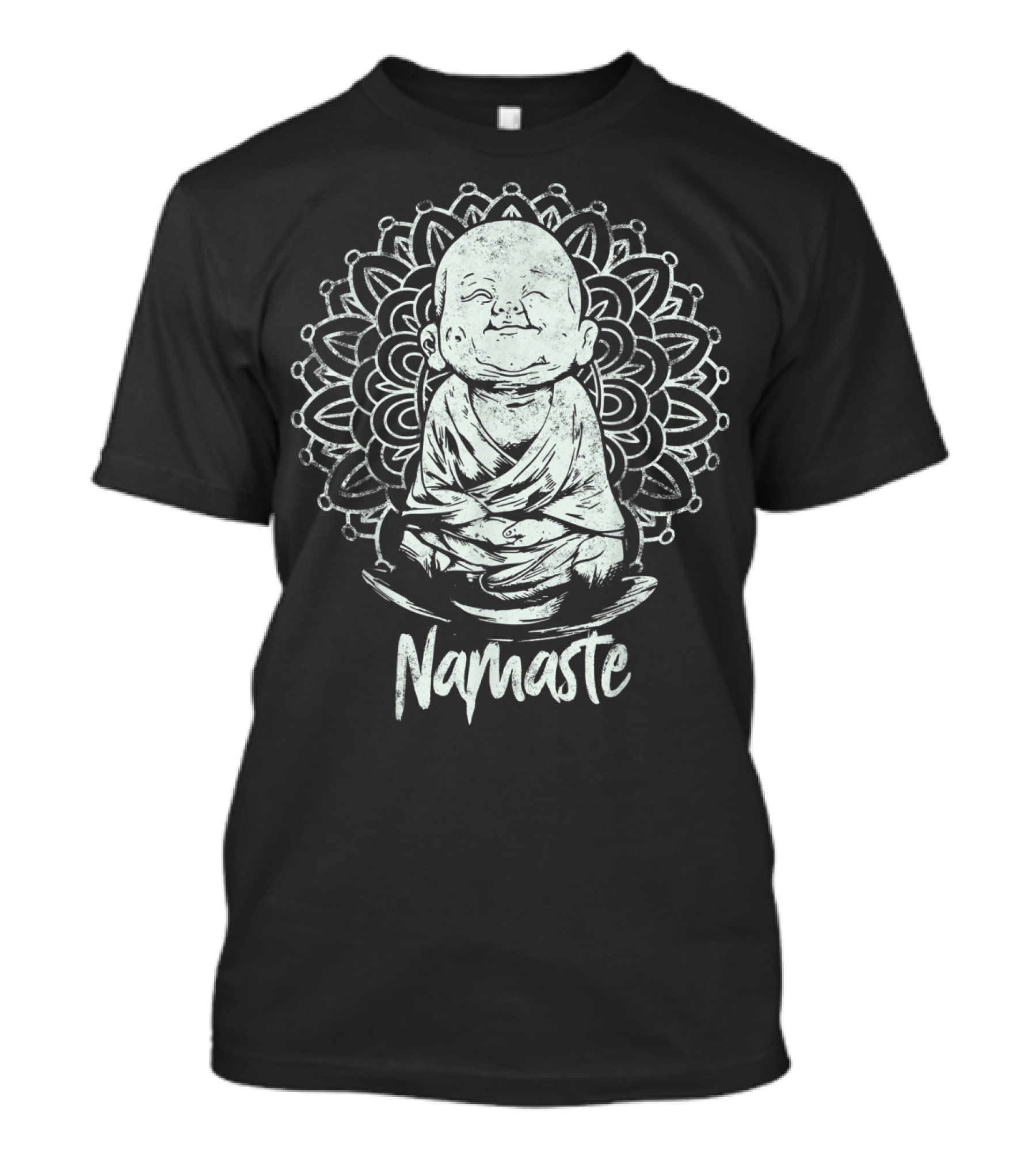 Buddha Meditation Namaste Mandala Yoga T-Shirt