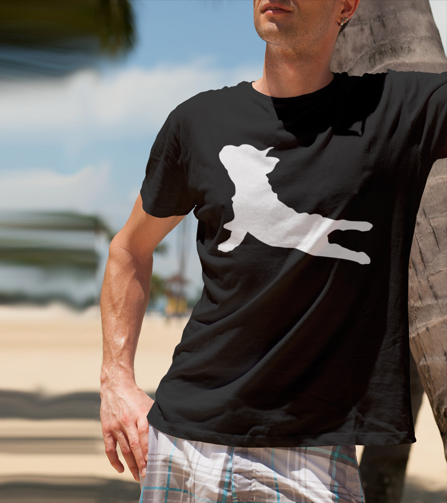 French Bulldog Yoga Pose T-Shirt