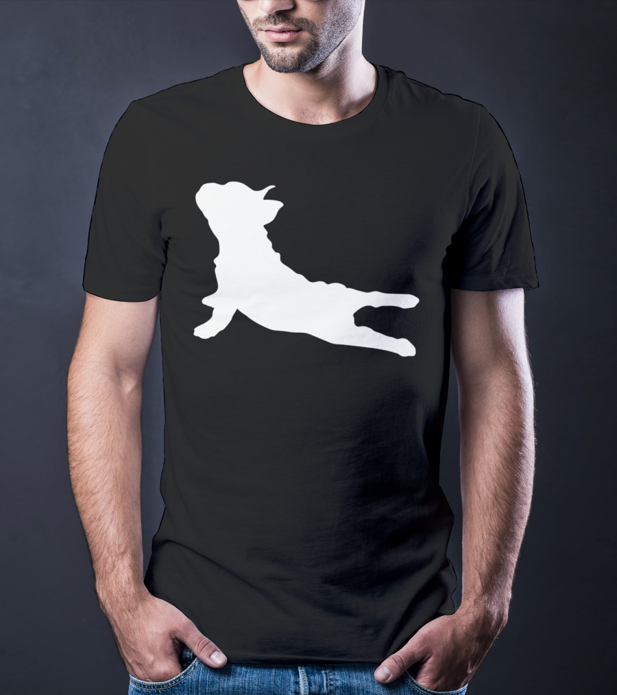 French Bulldog Yoga Pose T-Shirt