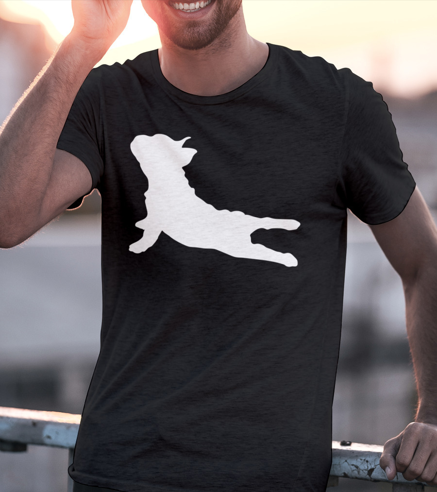 French Bulldog Yoga Pose T-Shirt