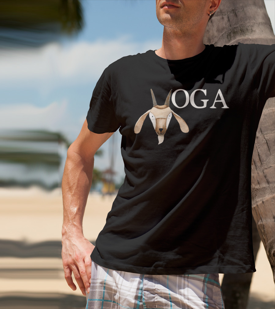 Goat Yoga OGA Funny Gym Class Studio T-Shirt