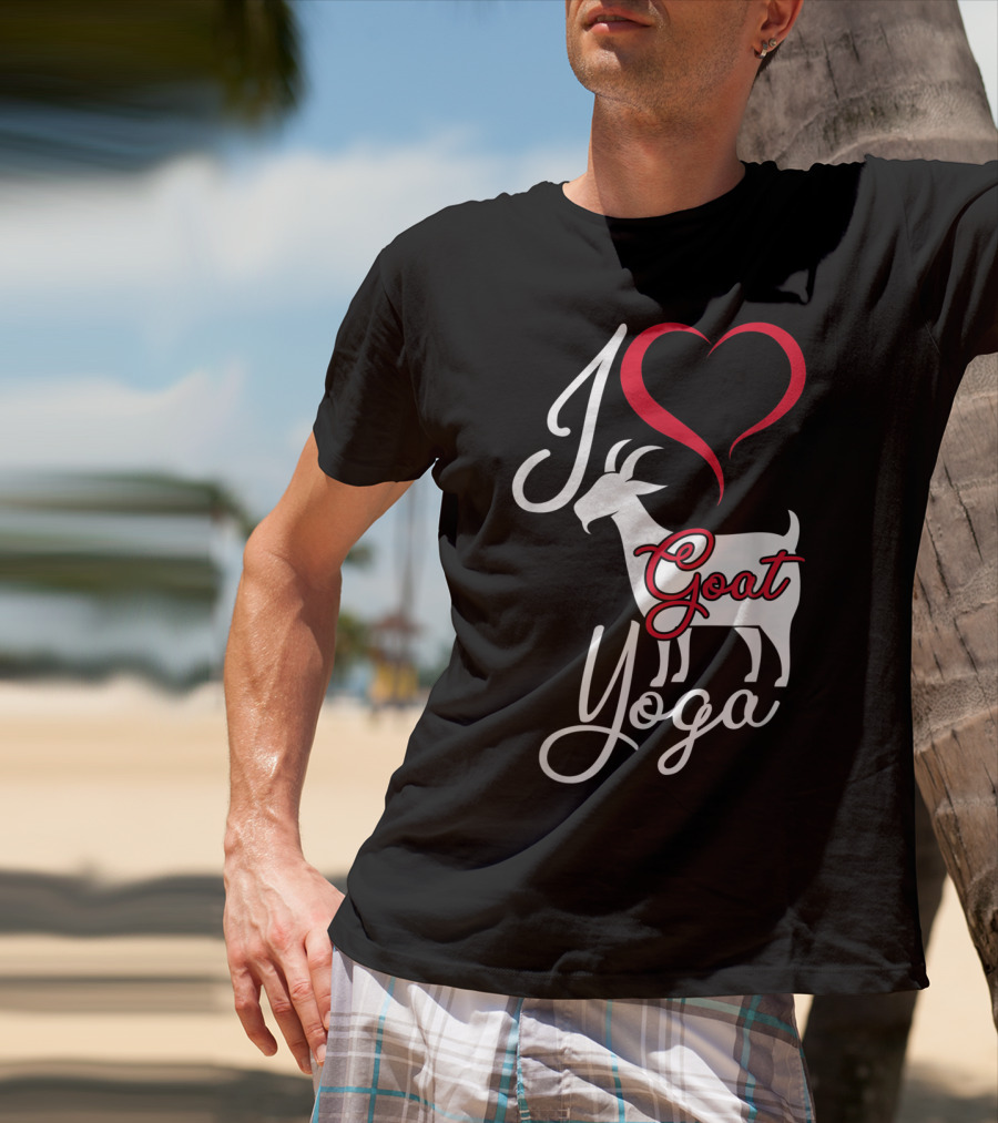 I Love Goat Yoga T-Shirt