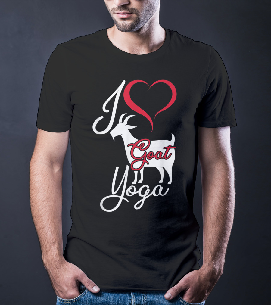 I Love Goat Yoga T-Shirt