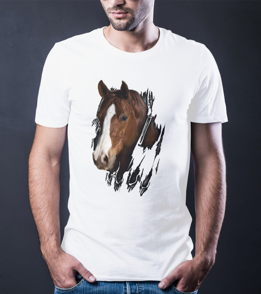 American Quarter Horse Beauty Rugged Elegance T-Shirt