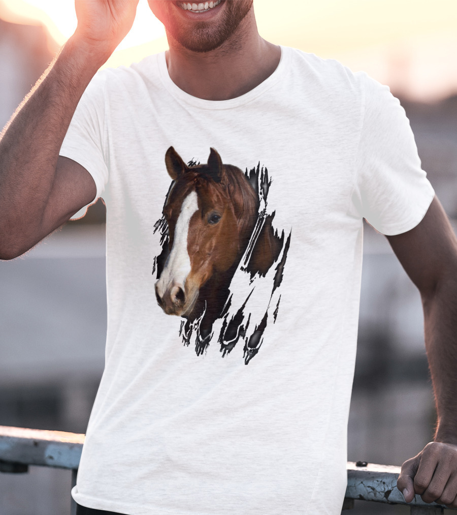 American Quarter Horse Beauty Rugged Elegance T-Shirt