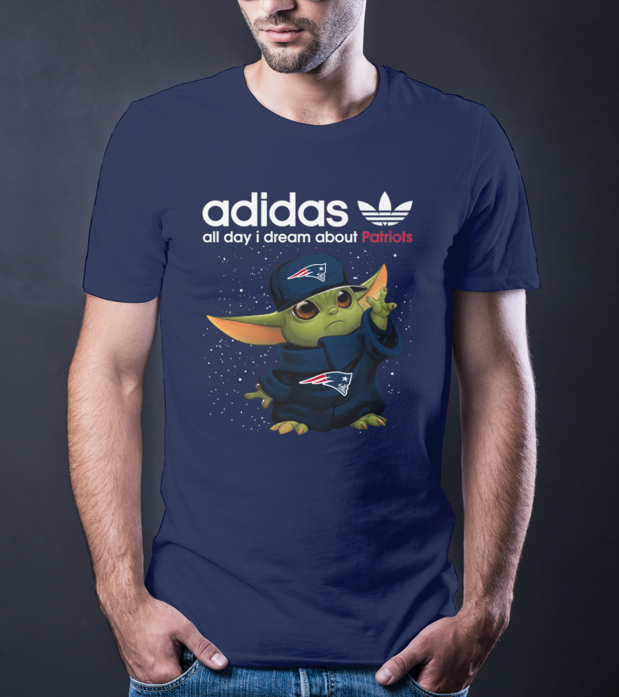 All Day I Dream About Patriots Yoda T-Shirt
