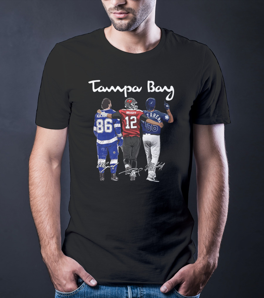 Tampa Bay Kucherov Brady Zaren 86 12 56 T-Shirt