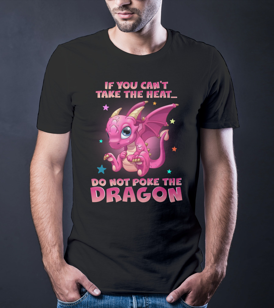 IF YOU CAN'T TAKE THE HEAT DO NOT POKE THE DRAGON T-Shirt