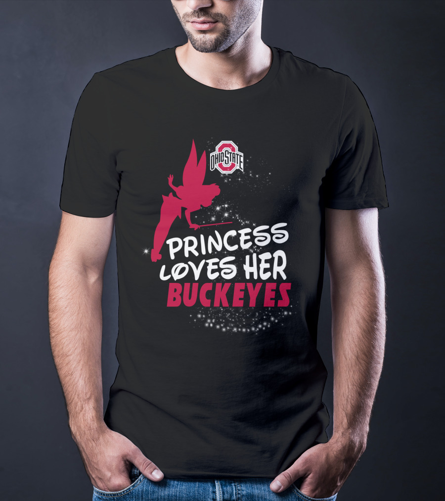 Ohio State Princess Loves Her Buckeyes T-Shirt