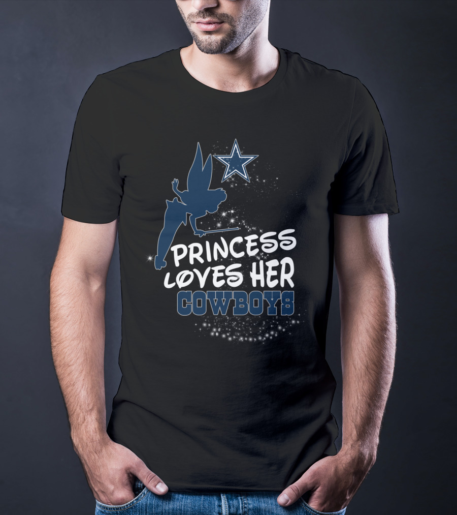 Princess Loves Her Dallas Cowboys Star T-Shirt