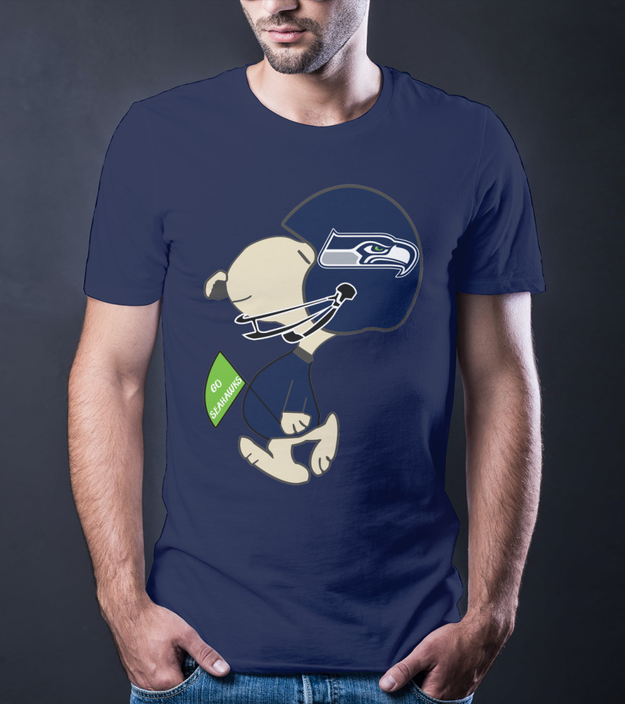 Seattle Seahawks Go Seahawks T-Shirt