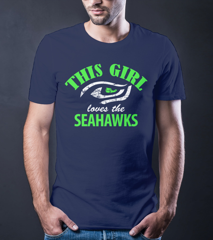 This Girl Loves The Seattle Seahawks T-Shirt